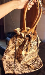 Screen Printed Convertible Bag